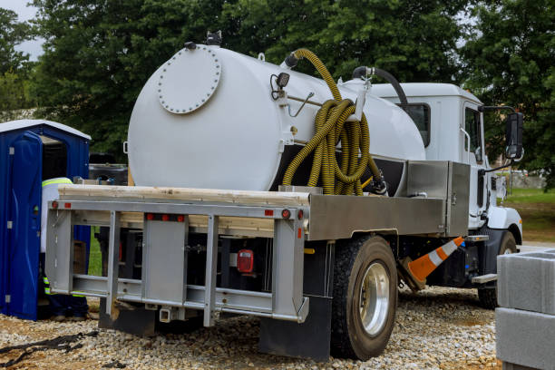 Porta potty delivery and setup in Jermyn, PA